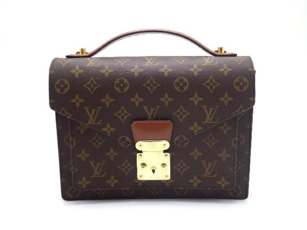 LOUIS VUITTON Monceau Shoulder Bag Monogram